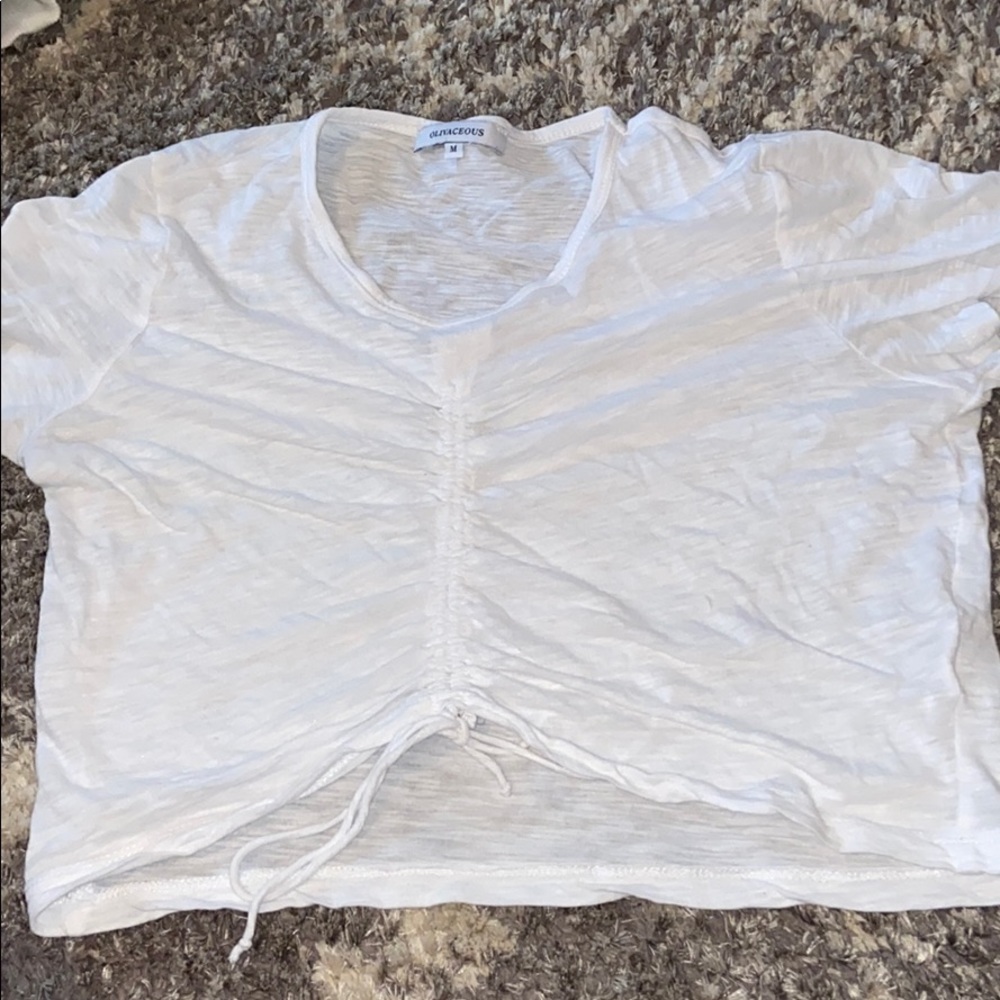 white t-shirt